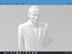 vladimir putin bust 3d printable model Model Cetak 3D