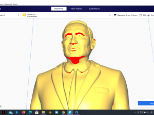 vladimir putin bust 3d printable model Model Cetak 3D
