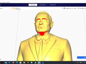 vladimir putin bust 3d printable model 3D Print Model