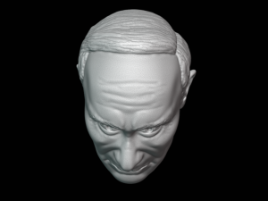 vladimir putin head detailed 3d printable Modello di stampa 3D
