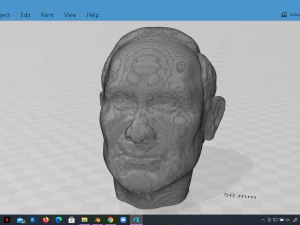 vladimir putin head detailed 3d printable 3D Print Model