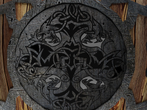 ancient shield Model 3D