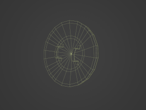 ancient shield Model 3D