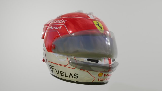 Helmet Low-poly 3D 模型 .c4d .max .obj .3ds .fbx .stl .blend 