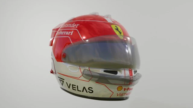 Helmet Low-poly 3D Model .c4d .max .obj .3ds .fbx .stl .blend 