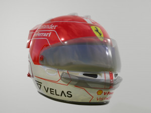 Helmet Low-poly 3D Model