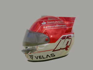 Helmet Low-poly 3D Model
