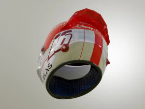 Helmet Low-poly 3D Model