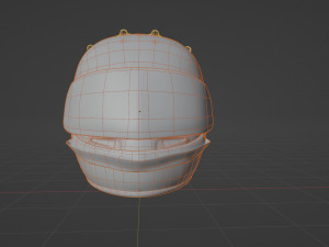 Helmet Low-poly 3D 模型
