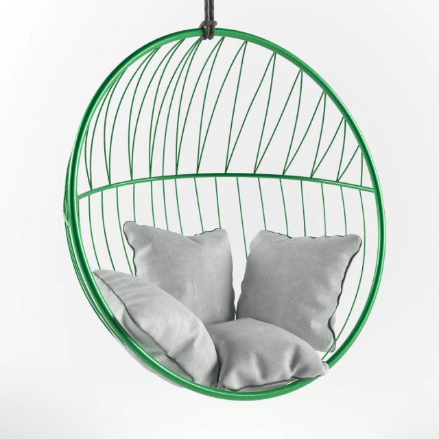 bubble hanging chair 3D Model .c4d .max .obj .3ds .fbx .stl .blend 