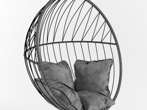 bubble hanging chair 3D 모델