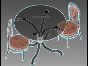 table Modèle 3D
