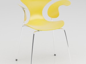 yellow chair 3D Model