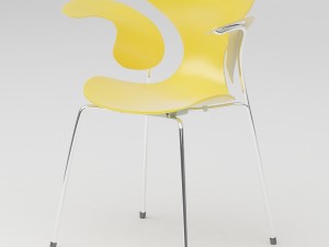 yellow chair Modelo 3D
