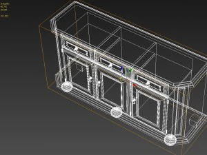 mobiletto Modello 3D