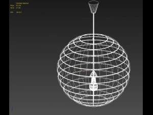 plafoniera Modello 3D