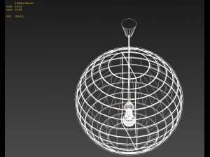 plafoniera Modello 3D