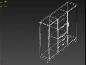 mobiletto Modello 3D