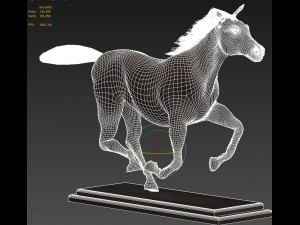 horse statue 3D Model