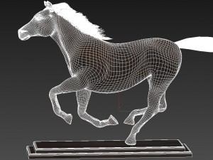 horse statue 3D Model