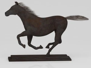 horse statue 3D Model
