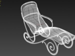 arm chair 3D 模型