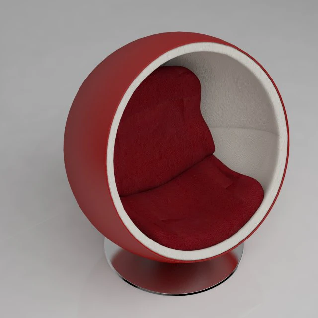 chair 3D Model .c4d .max .obj .3ds .fbx .stl .blend 