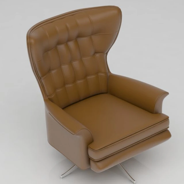 boos chair 3D Model .c4d .max .obj .3ds .fbx .stl .blend