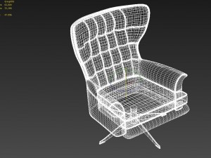 boos chair Modèle 3D