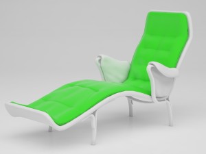 arm chair 3D 모델