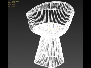 arm chair Modello 3D