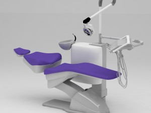 dental chair 3D 모델