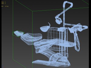 dental chair 3D Model