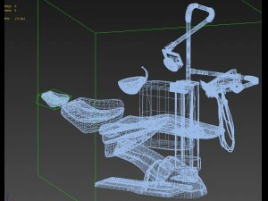dental chair 3D Model