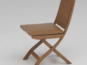 chair wooden 3D Модель