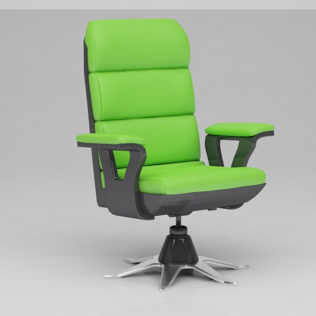 boss chair 3D in 3DExport