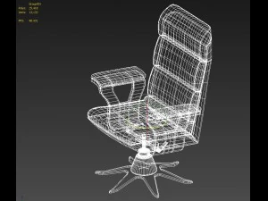 boss chair 3D Model