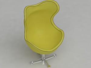 arm chair Modello 3D