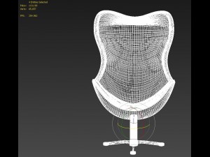 arm chair Modello 3D
