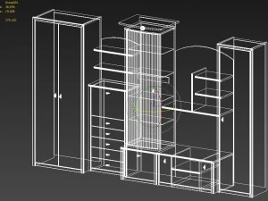 entertainment center 3D Model
