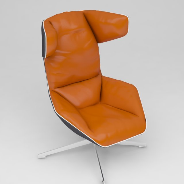 boss chair 3Dモデル .c4d .max .obj .3ds .fbx .stl .blend 