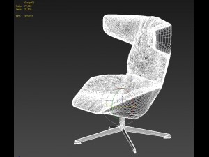 boss chair 3Dモデル