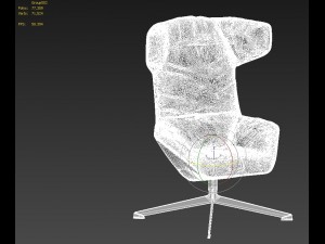 boss chair 3Dモデル