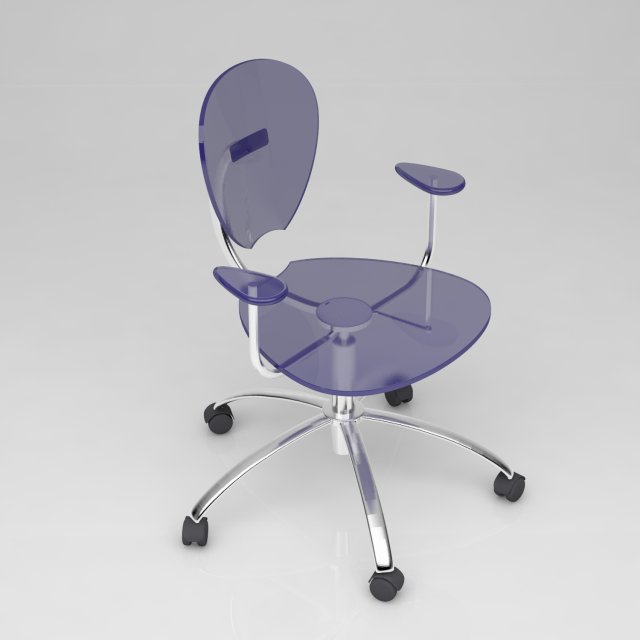 chair 3D Model .c4d .max .obj .3ds .fbx .stl .blend 