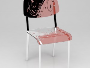 chair 3D मॉडल