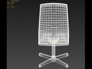chair 3D मॉडल