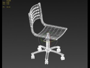 chair 3D मॉडल
