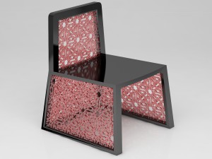 chair 3D मॉडल