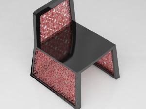 chair 3D मॉडल