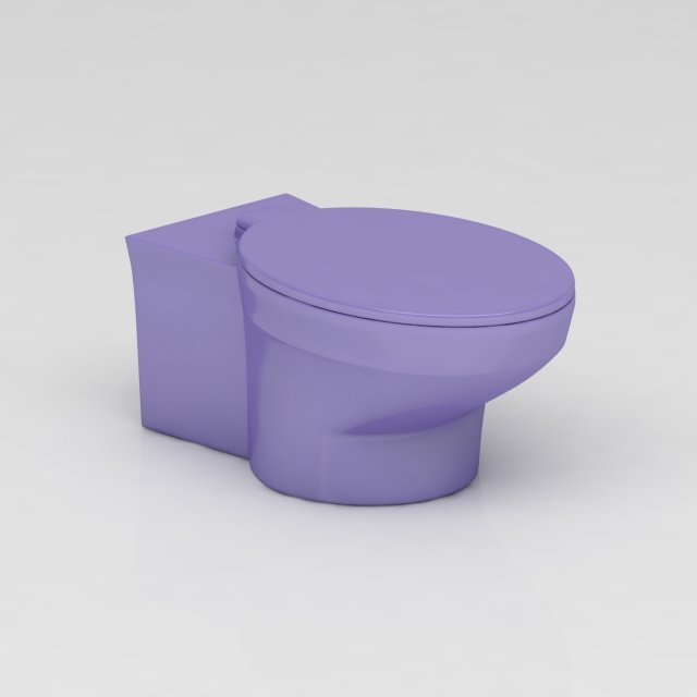 toilet Model 3D .c4d .max .obj .3ds .fbx .stl .blend